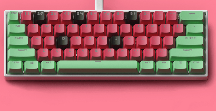Corsair выпустила клавиатуру K65 RGB Mini в необычных цветовых исполнениях