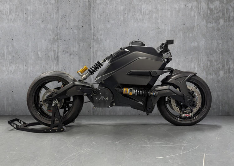 Arc показала электрический мотоцикл Vector в разобранном виде и заявила о скором старте массового производства