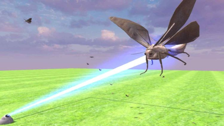 Японцы предложили уничтожать насекомых-вредителей лазерным оружием на дронах