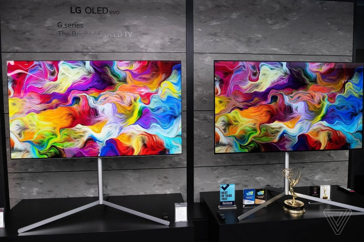 LG показала OLED-телевизоры G2 и C2 с новым процессором A9 и повышенной яркостью