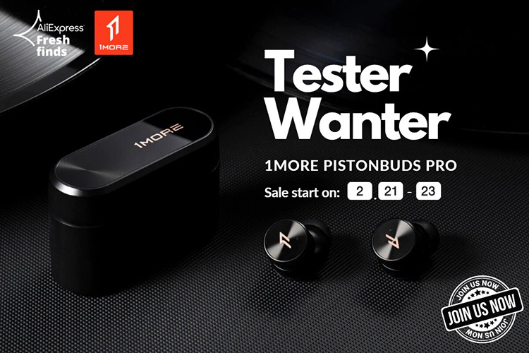 Стартовали глобальные продажи TWS-наушников 1MORE PistonBuds Pro с активным шумоподавлением