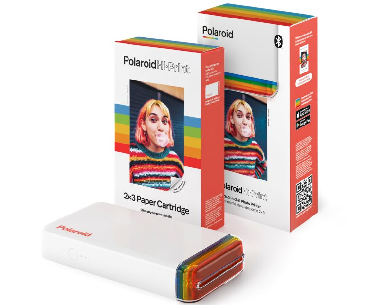 Polaroid представила карманный фотопринтер Hi-Print 2×3 для создания водонепроницаемых снимков