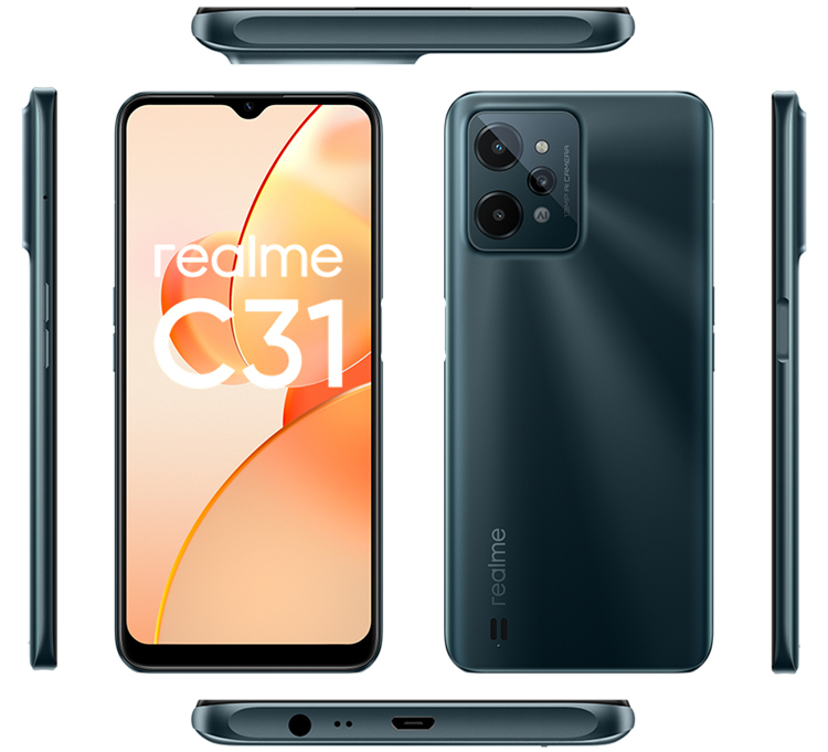 Близится выпуск смартфона Realme C31 с тройной камерой и батареей на 5000 мА·ч