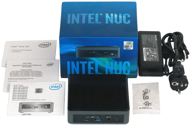 Архитектура и элементы Intel NUC 10