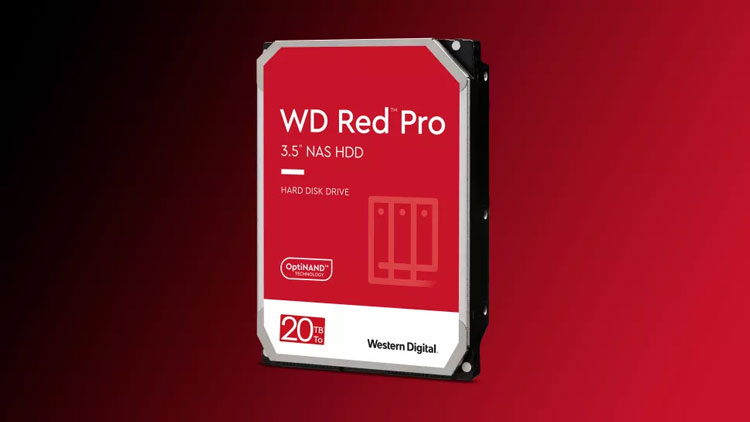 Western Digital выпустила массовые 20-Тбайт HDD для NAS с характеристиками корпоративного уровня