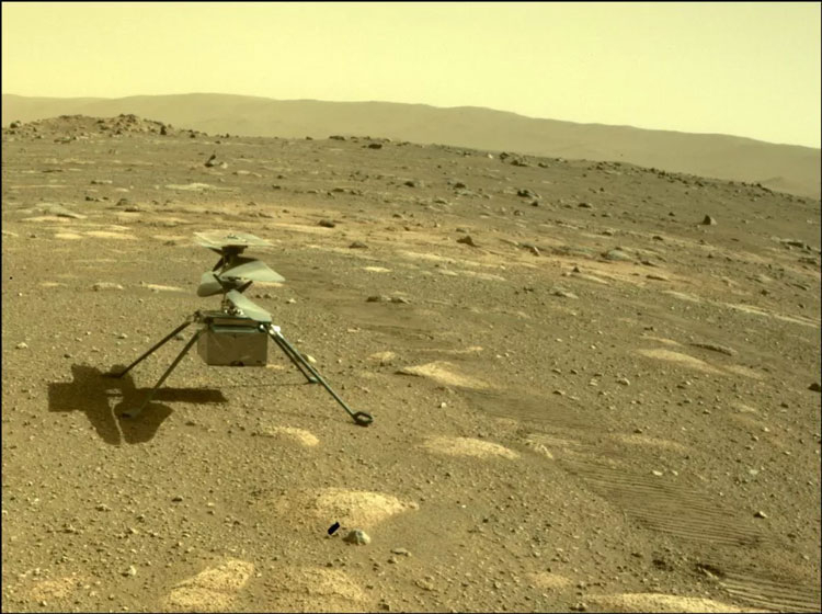 NASA продлило полёты марсианского вертолёта Ingenuity до сентября — на очереди манёвры над пересечённой местностью