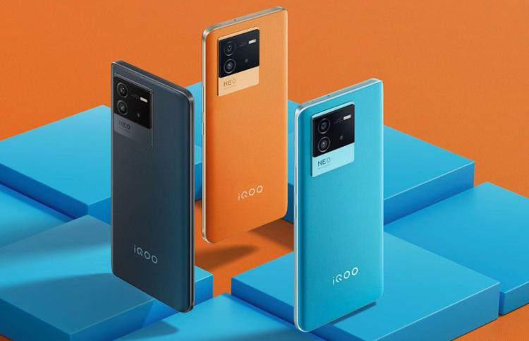 Представлен смартфон iQOO Neo6 с процессором Snapdragon 8 Gen 1 и быстрой 80-Вт зарядкой
