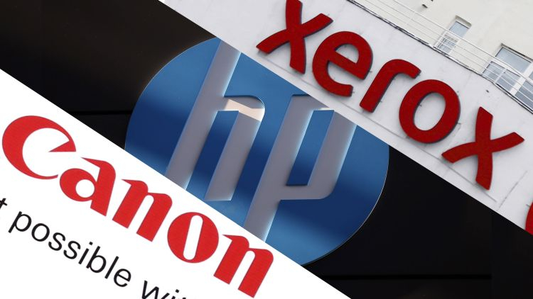 Сделка с Xerox угрожает сотрудничеству Canon с HP Inc
