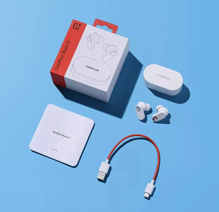 OnePlus представила бюджетные беспроводные наушники Buds N с поддержкой быстрой зарядки