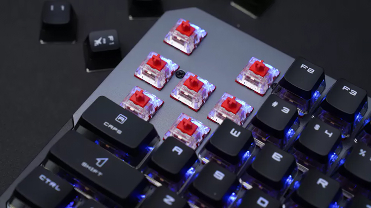 MSI анонсировала механическую клавиатуру на переключателях собственной разработки