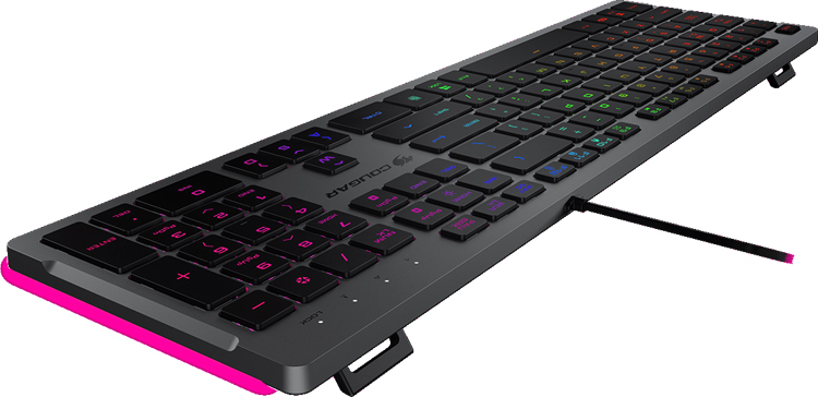 Cougar представила низкопрофильную игровую клавиатуру Vantar S с подсветкой RGB