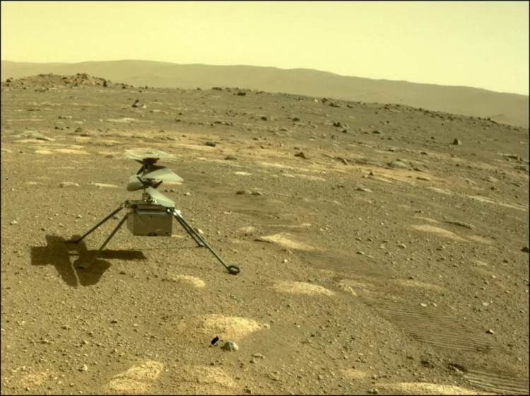 NASA восстановило контакт с марсианским вертолётом Ingenuity