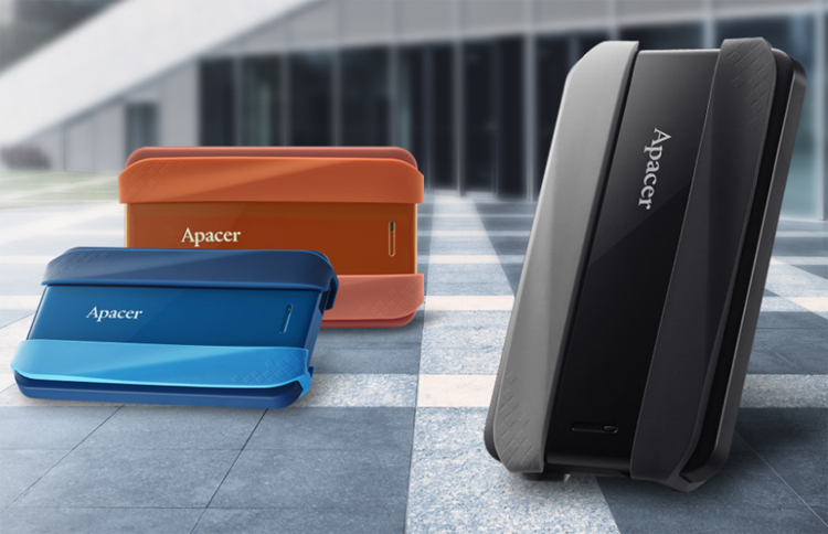 Apacer выпустила карманный жёсткий диск AC533 с интерфейсом USB 3.2 Gen 1