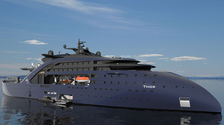 Норвежцы представили проект судна на ториевом реакторе — оно станет плавучей зарядной станцией для электрического морского судоходства