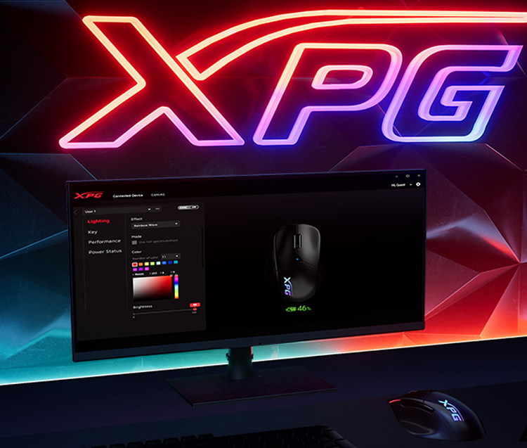 XPG представила мышь Alpha Wireless с поддержкой двух типов беспроводной связи
