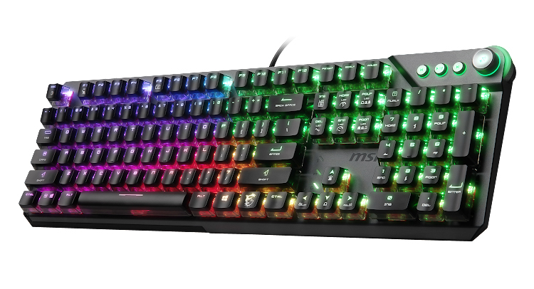 Высококлассная игровая клавиатура MSI VIGOR GK 71 SONIC