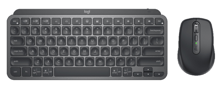 Logitech представила комплект MX Keys Mini Combo for Business с беспроводными мышью и клавиатурой