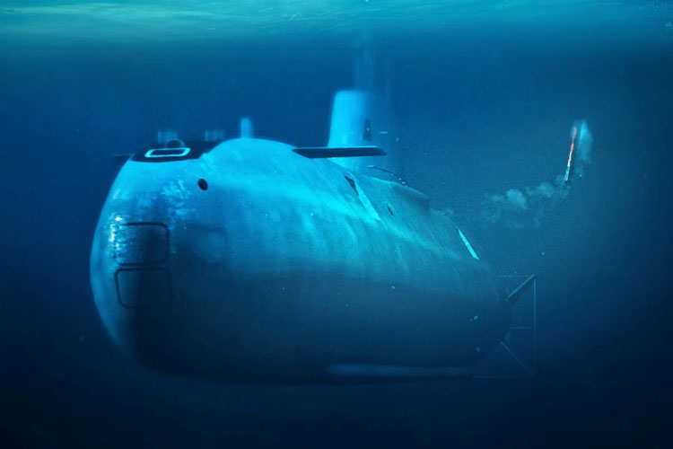 Представлен первый в мире квадрокоптер для запуска с подводных лодок без всплытия