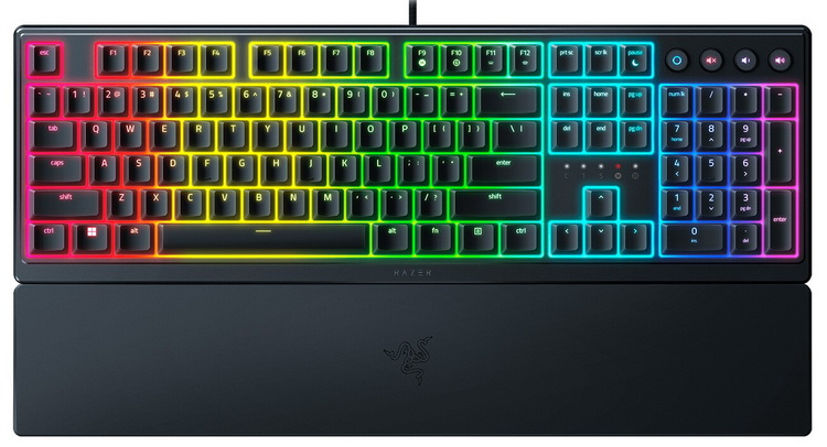 Razer представила игровую низкопрофильную механо-мембранную клавиатуру Ornata V3