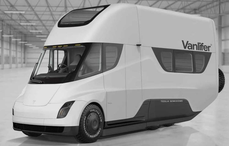 Tesla размышляет о создании роботизированного фургона с широкими возможностями трансформации