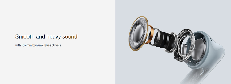 Доступные наушники OnePlus Nord Buds CE получат большие 13,4-мм динамики
