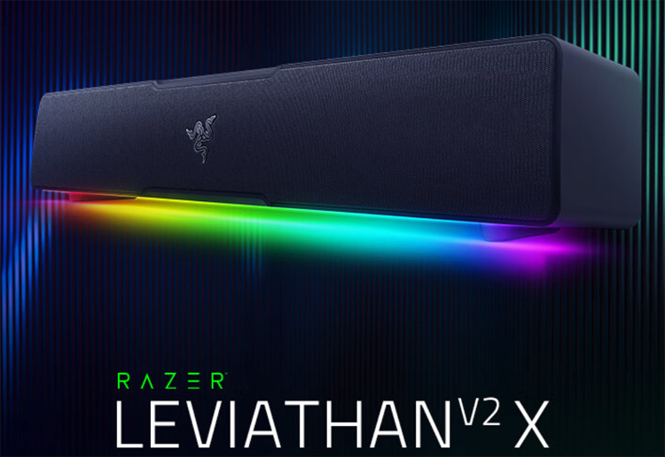 Razer выпустила компьютерную звуковую панель Leviathan V2 X с RGB-подсветкой