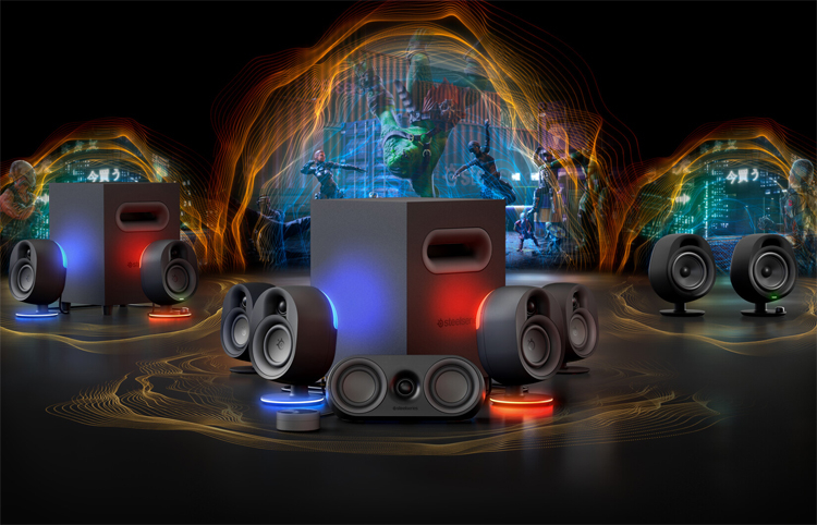 SteelSeries выпустила аудиосистемы Arena для игровых компьютеров