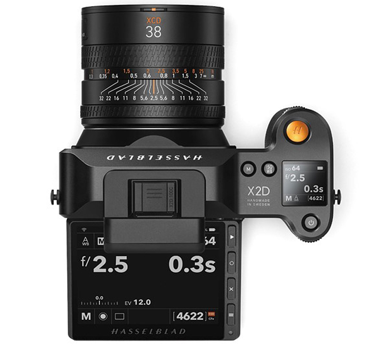 Hasselblad представила среднеформатную камеру X2D 100C со 100-Мп сенсором за $8199