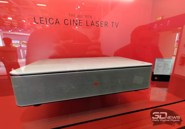 Leica представила «лазерные телевизоры» Cine 1 по цене от $6900