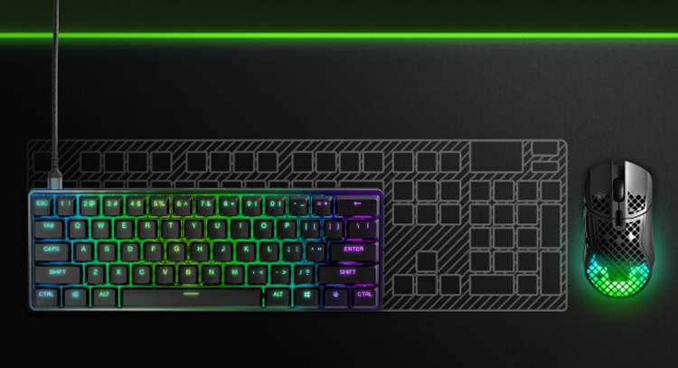SteelSeries выпустила игровую клавиатуру Apex 9 Mini со временем отклика 0,2 мс