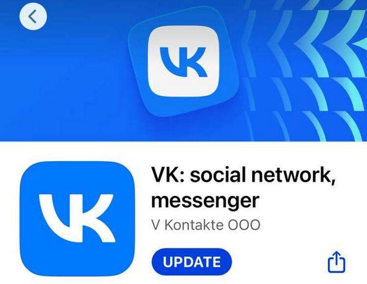 Приложение «ВКонтакте» снова доступно в Apple App Store