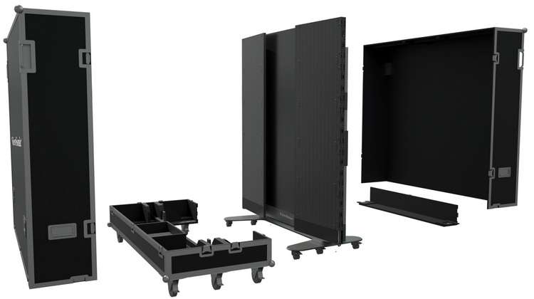 ViewSonic представила портативный 135-дюймовый дисплей — он весит 225 кг и складывается в двухметровый кейс
