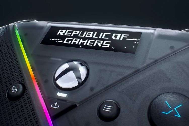 ASUS представила ROG Raikiri Pro — геймпад со встроенным OLED-дисплеем для ПК и Xbox