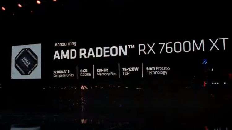 AMD представила на CES 2023 мобильную графику семейства Radeon RX 7000 с архитектурой RDNA 3