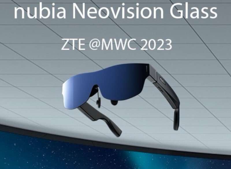 ZTE Nubia представит очки дополненной реальности на выставке MWC 2023