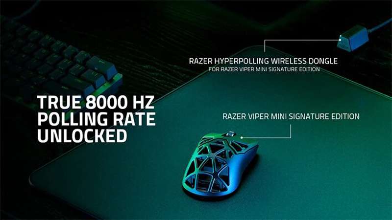 Razer "разогнала" беспроводную мышь до 8000 Гц