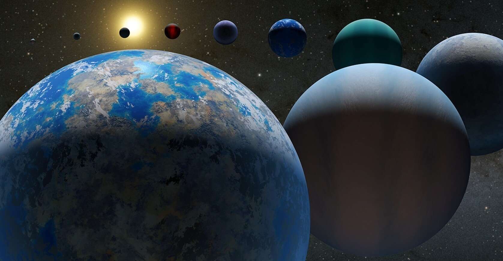 5 ближайших планет пригодных для жизни. Науке известны планеты, на которых может существовать жизнь. Фото.