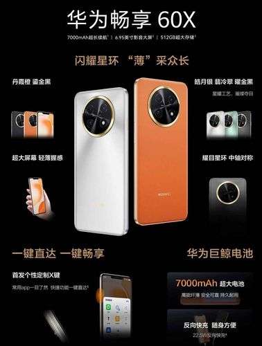 Huawei Enjoy 60X с батареей на 7 000 мАч представлен в Китае