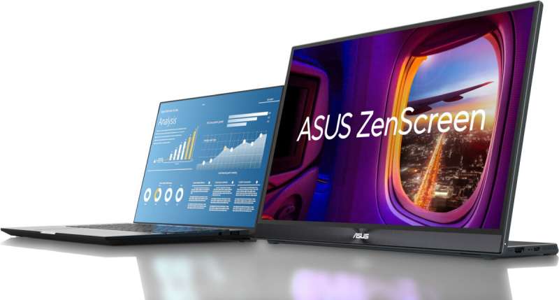 ASUS представила портативный 16-дюймовый монитор ZenScreen MB16QHG