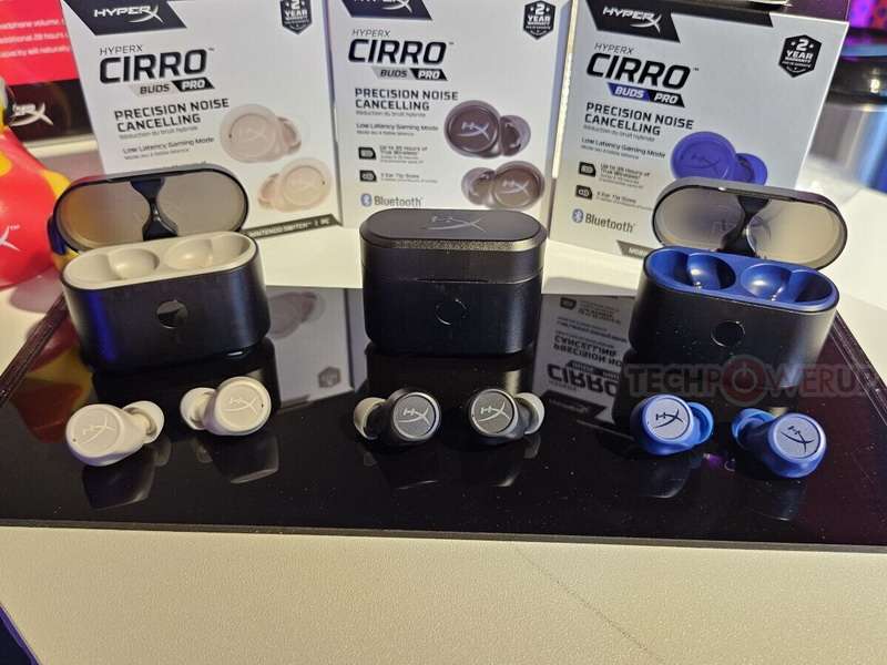 HyperX показала беспроводные игровые наушники-вкладыши Cirro Buds Pro TWS с автономностью до 35 часов