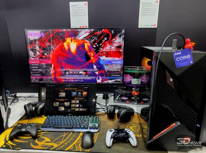 Репортаж со стенда MSI на выставке Computex 2023: мониторы и компьютеры для игр и работы
