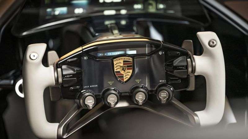 Porsche представила концепт электрического гиперкара Mission X, нацеленного на рекорды