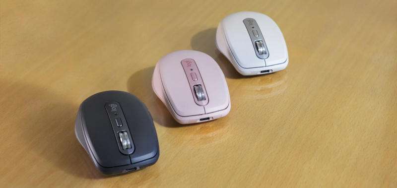 Logitech представила мышь MX Anywhere 3S с бесшумными кнопками и повышенным разрешением сенсора