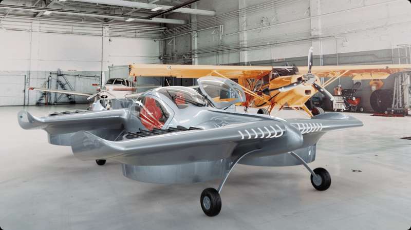 Двухместный летающий электромобиль Doroni Aerospace H1 совершил первый пилотируемый полёт