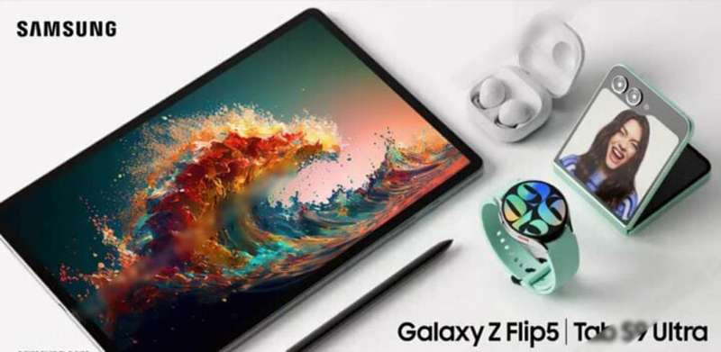 На Samsung Galaxy Unpacked 2023 дебютируют не только гибкие Fold 5 и Flip 5, но также планшет, часы и наушники