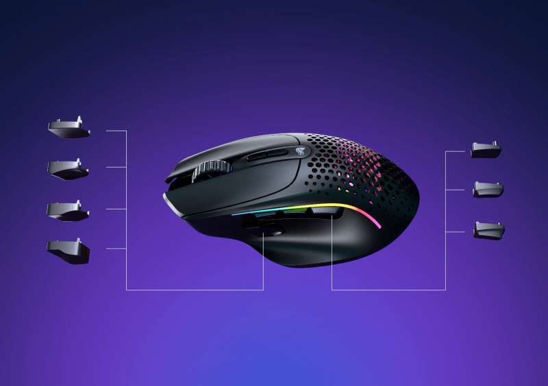 Glorious представила лёгкую беспроводную игровую мышь Model I 2 Wireless с девятью программируемыми кнопками