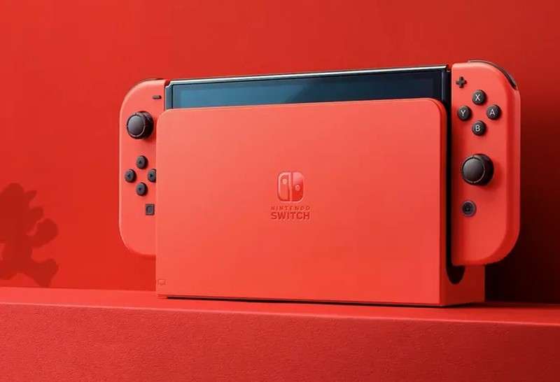 Nintendo представила ярко-красную Switch OLED Mario Red Edition