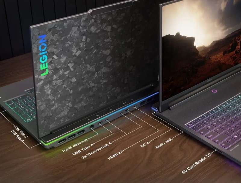 Представлен игровой ноутбук Lenovo Legion 9i с Core i9-HX, GeForce RTX 4090, ИИ и СЖО