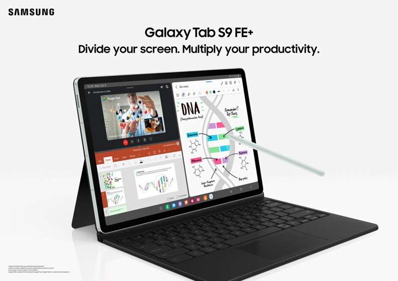 Samsung представила планшеты Galaxy Tab S9 FE и свои самые дешёвые TWS-наушники с шумоподавлением Galaxy Buds FE