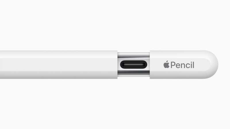 Apple представила удешевлённый стилус Pencil с портом USB-C — он стоит $79